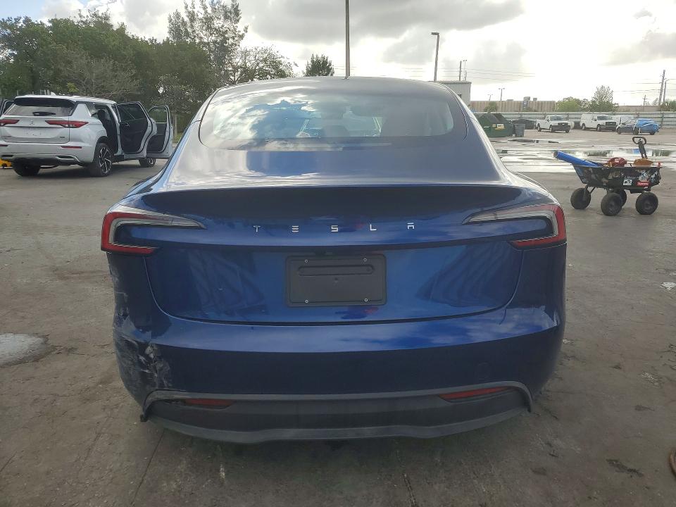 Продаж на аукціоні авто 2025 Tesla Model 3, vin: 5YJ3E1EA6SF062027, номер лоту: 49140326