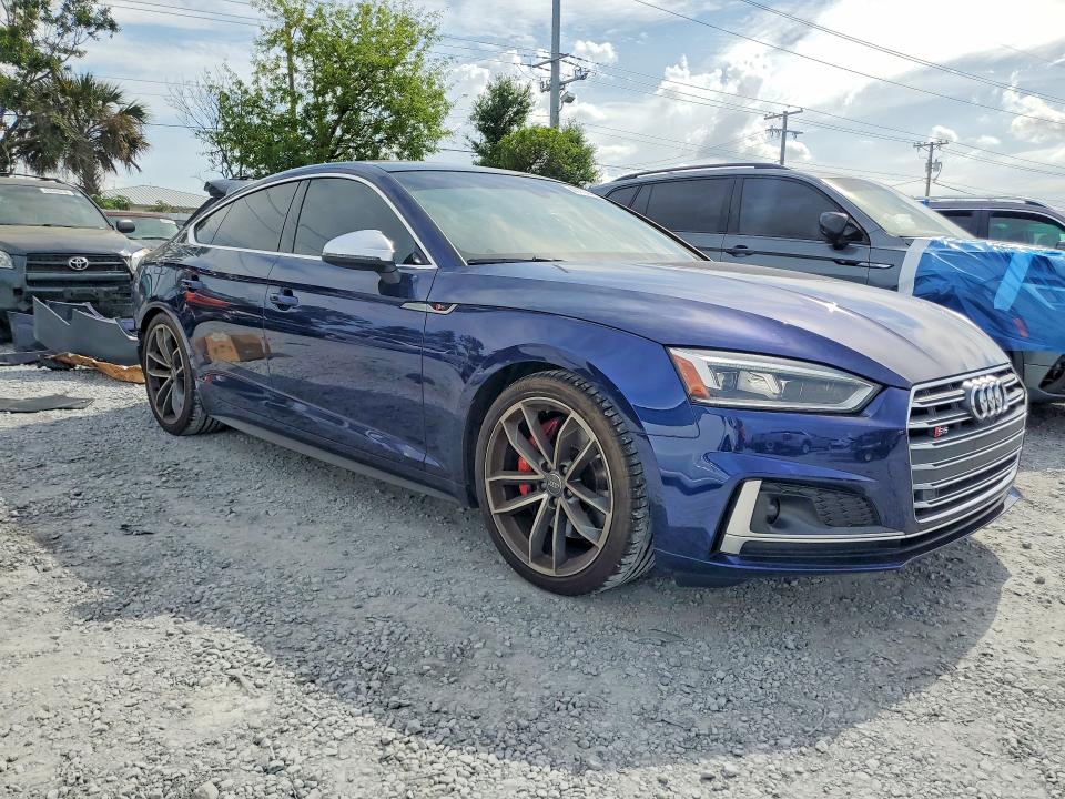 47704496 :رقم المزاد ، WAUC4CF50JA125675 vin ، 2018 Audi S5 مزاد بيع