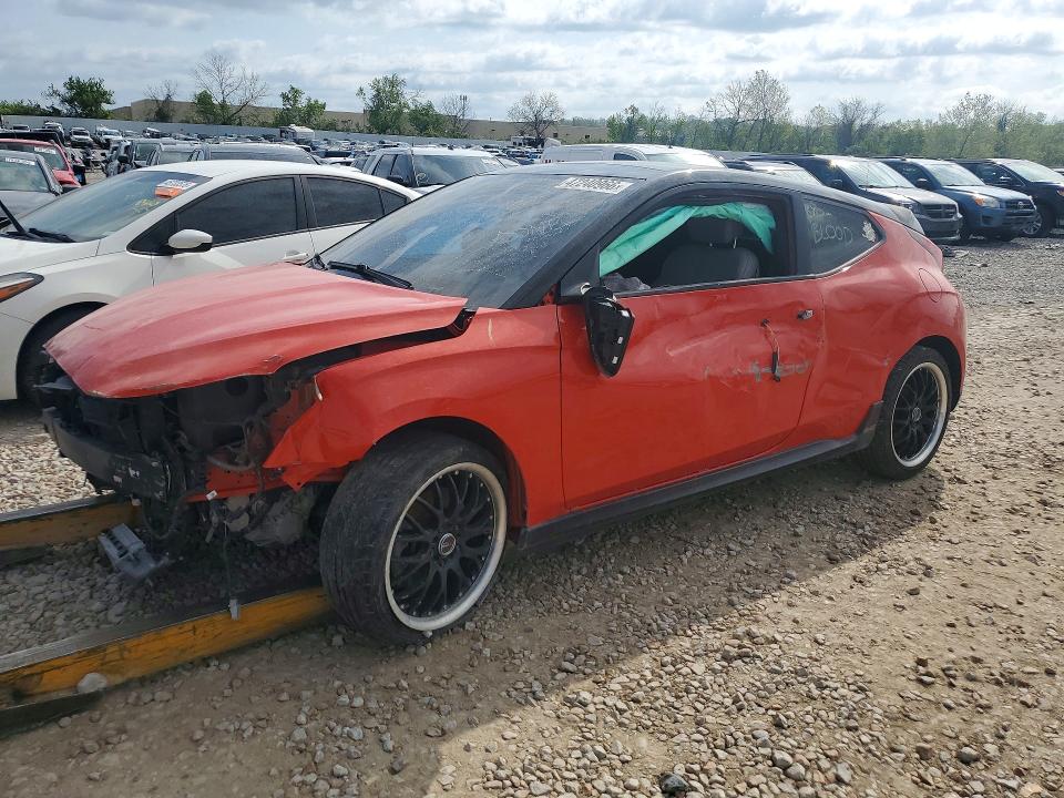 Auction sale of the 2019 Hyundai Veloster, vin: KMHTH6AB0KU015825, lot number: 47240966