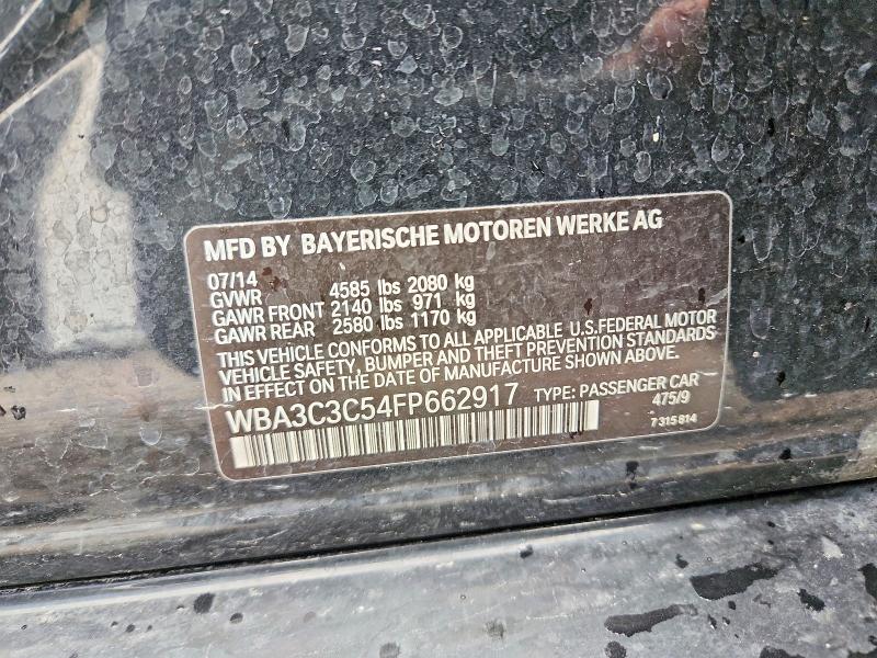 Продажа на аукционе авто 2015 Bmw 320, vin: WBA3C3C54FP662917, номер лота: 51571916