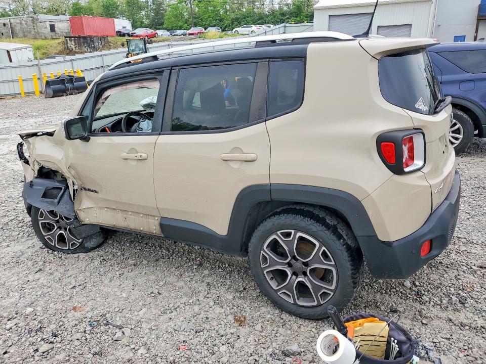Продажа на аукционе авто 2015 Jeep Renegade, vin: ZACCJBDT0FPB61013, номер лота: 51270246