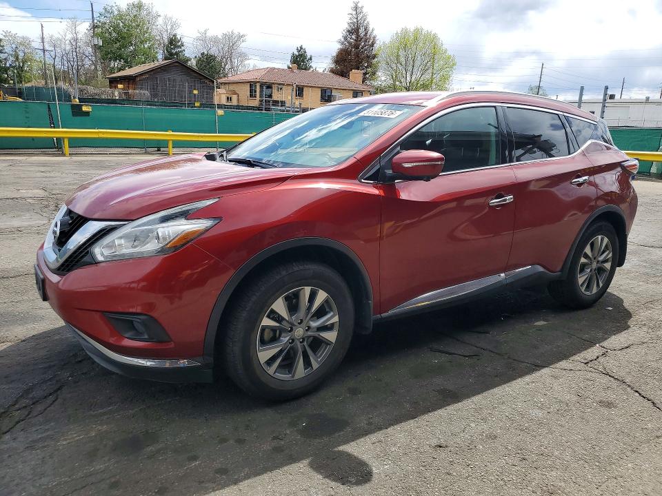 Aukcja sprzedaży 2015 Nissan Murano, vin: 5N1AZ2MH2FN212170, numer aukcji: 51105876