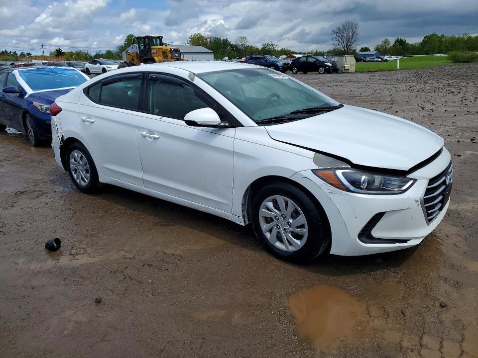 51951786 :رقم المزاد ، 5NPD74LFXHH193616 vin ، 2017 Hyundai Elantra مزاد بيع