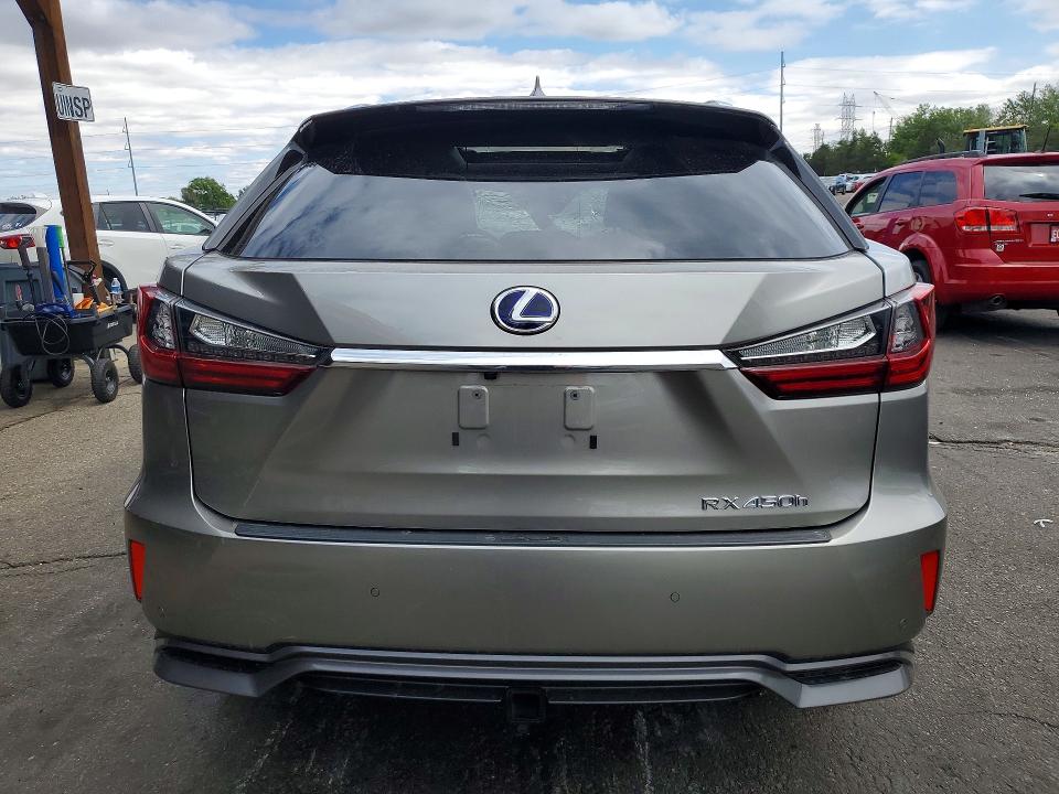 51128466 :رقم المزاد ، 2T2BGMCA0HC010282 vin ، 2017 Lexus Rx 450h مزاد بيع