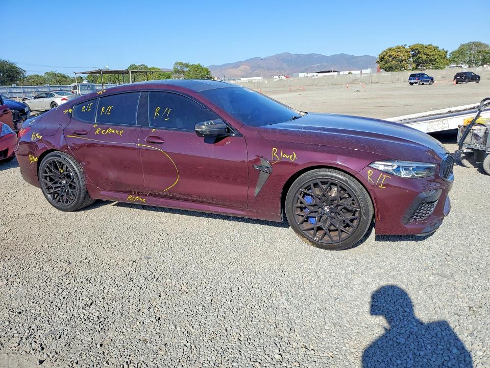 50818466 :رقم المزاد ، WBSGV0C03LCD92806 vin ، 2020 Bmw M8 مزاد بيع