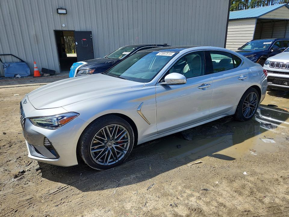 47697516 :رقم المزاد ، KMTG74LE6KU023563 vin ، 2019 Genesis G70 مزاد بيع