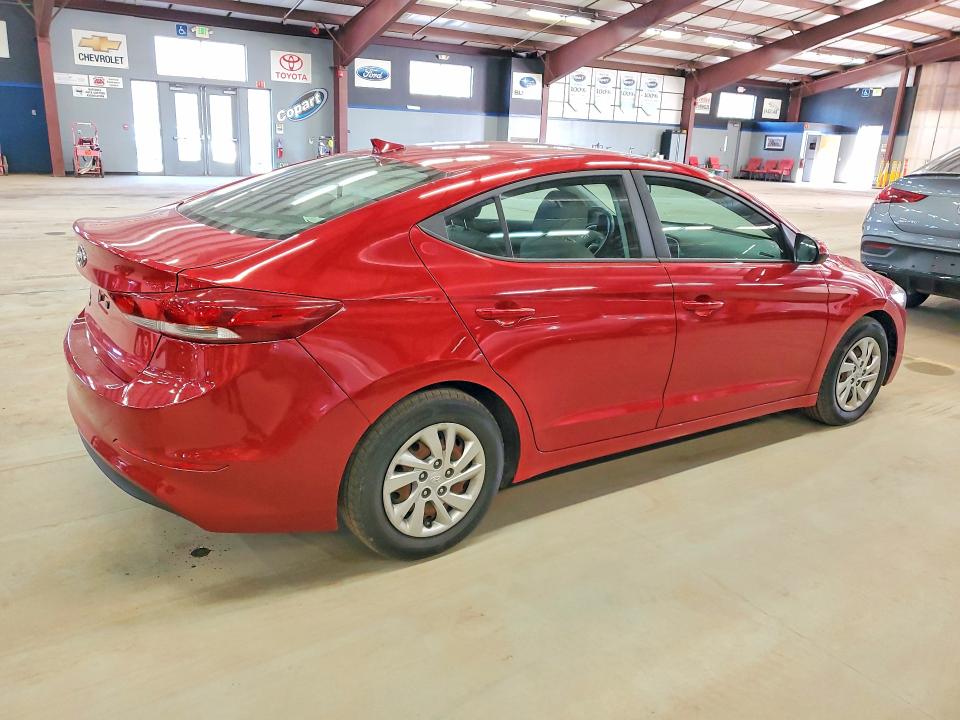 49214726 :رقم المزاد ، KMHD74LF3HU358651 vin ، 2017 Hyundai Elantra مزاد بيع