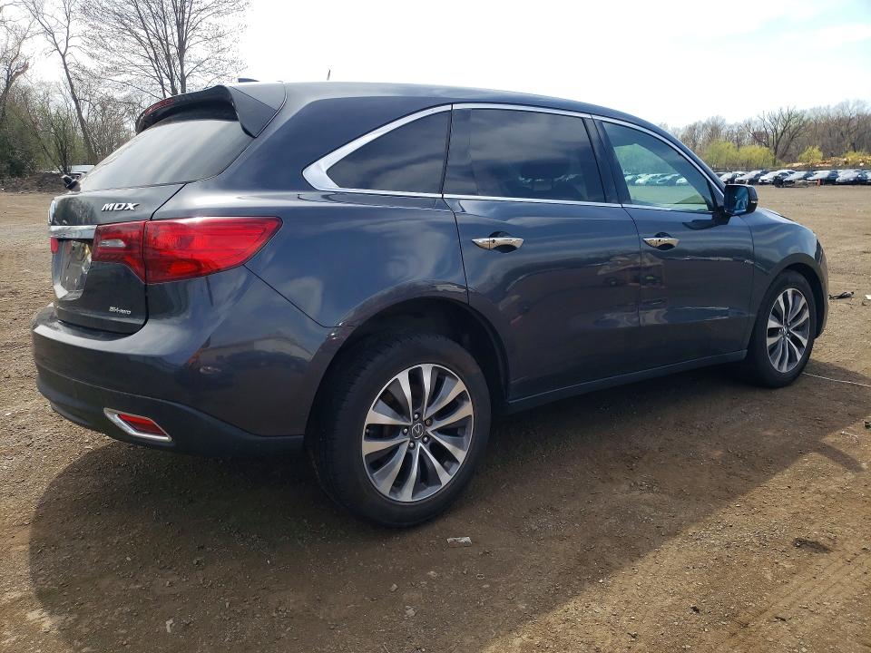 Продажа на аукционе авто 2016 Acura Mdx, vin: 5FRYD4H41GB057162, номер лота: 50000506