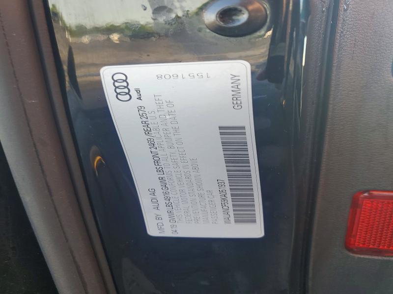 Продаж на аукціоні авто 2019 Audi A5, vin: WAUANCF59KA051937, номер лоту: 51665186
