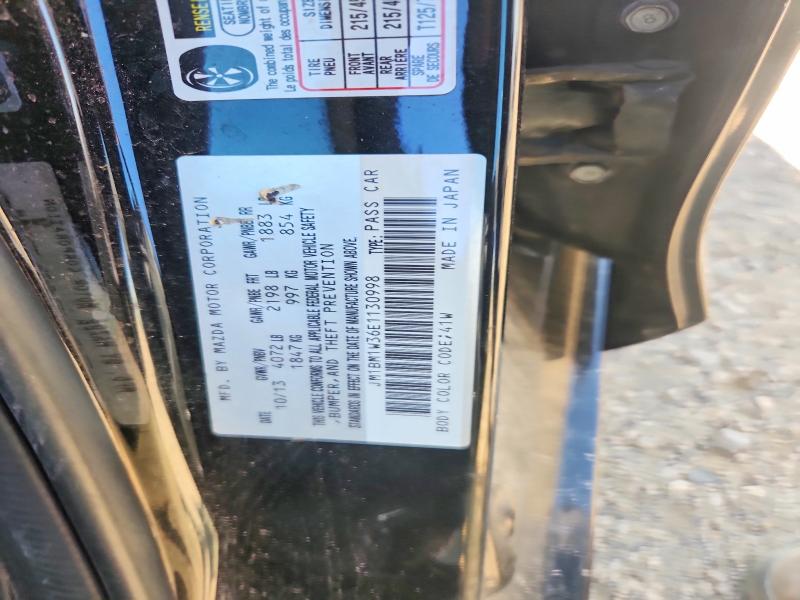 2014 Mazda 3 მანქანა იყიდება აუქციონზე, vin: JM1BM1W36E1130998, აუქციონის ნომერი: 51150236