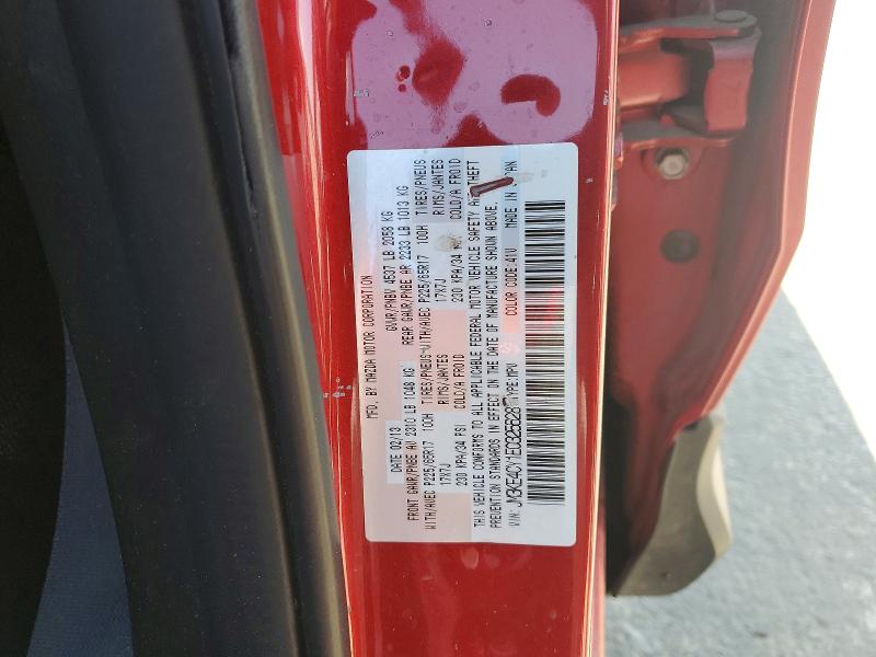 50346816 :رقم المزاد ، JM3KE4CY1E0325628 vin ، 2014 Mazda Cx-5 مزاد بيع