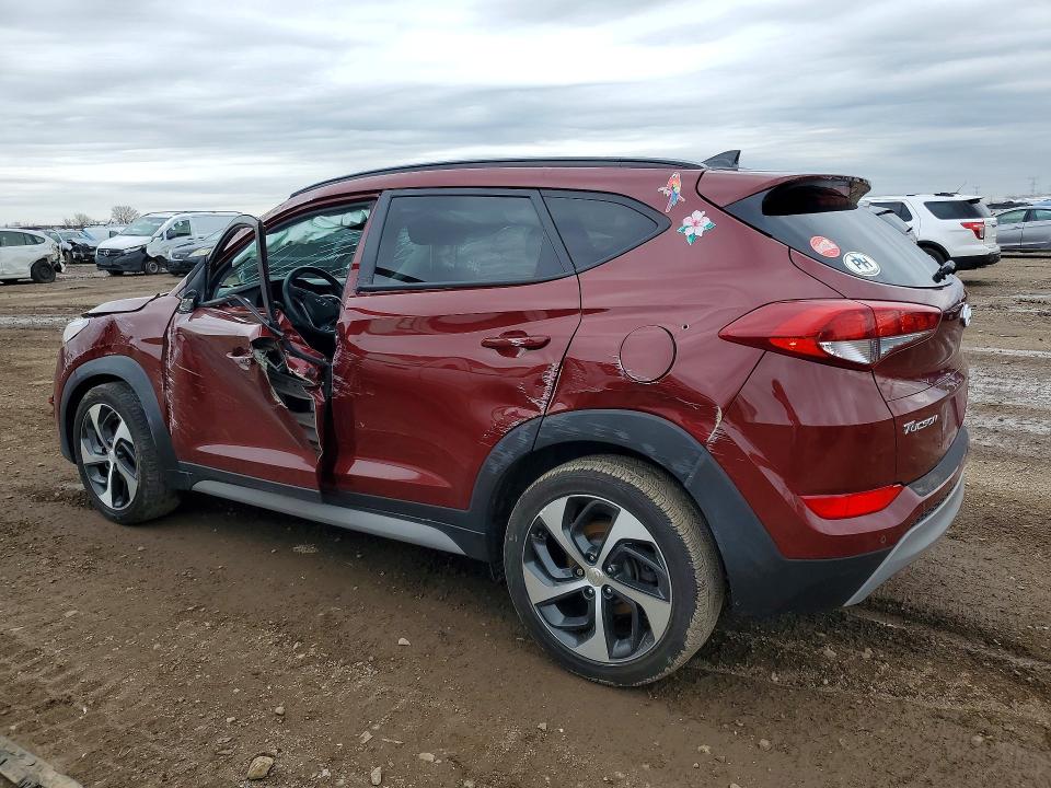 2018 Hyundai Tucson მანქანა იყიდება აუქციონზე, vin: KM8J33A27JU801169, აუქციონის ნომერი: 53381046