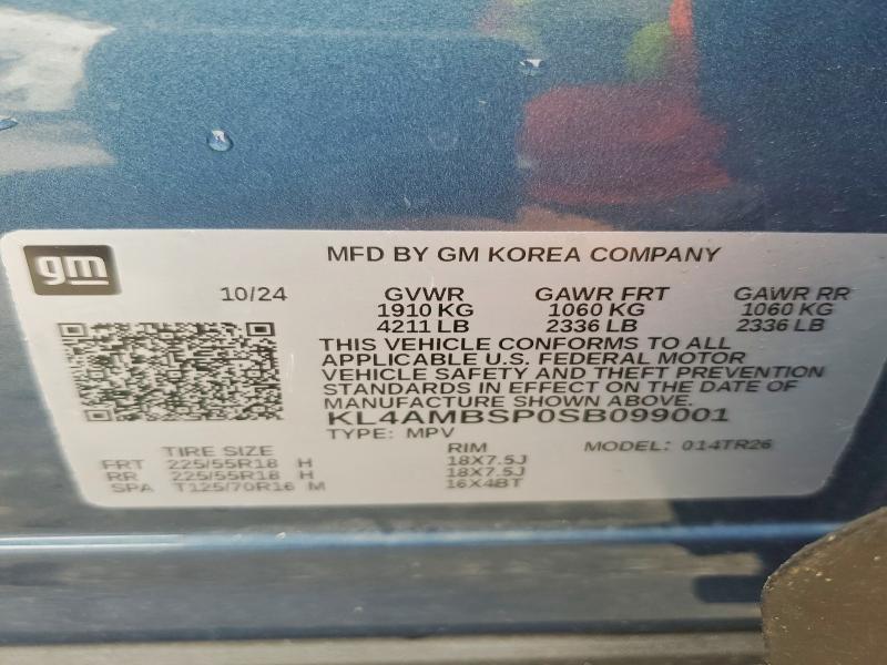 Продаж на аукціоні авто 2025 Buick Encore Gx, vin: KL4AMBSP0SB099001, номер лоту: 49072076