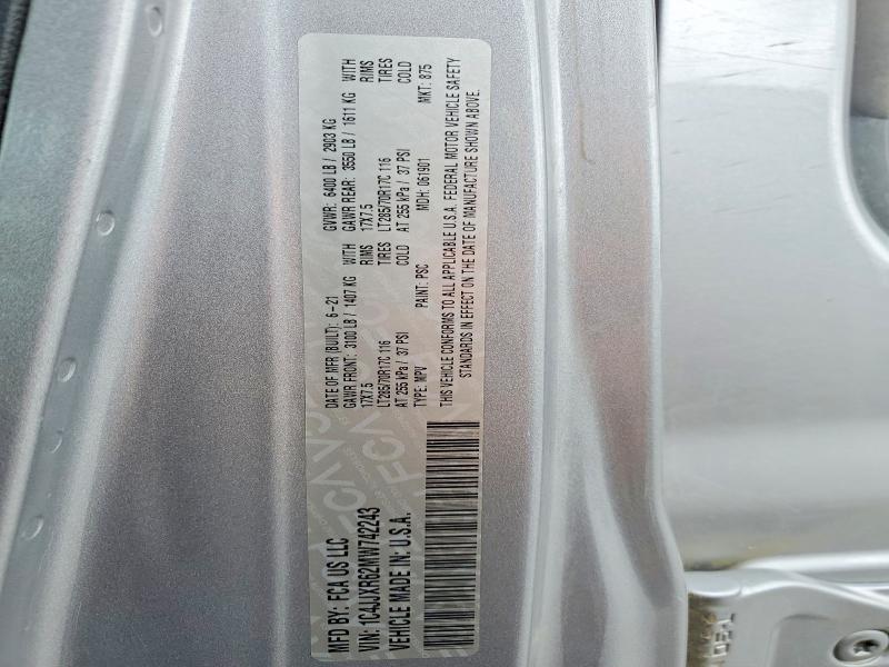Aukcja sprzedaży 2021 Jeep Wrangler Unlimited, vin: 1C4JJXR62MW742243, numer aukcji: 51012106