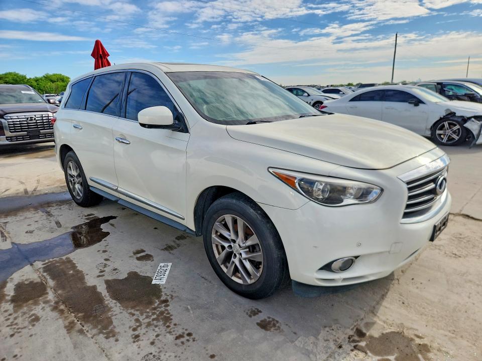 49231066 :رقم المزاد ، 5N1AL0MM1DC319898 vin ، 2013 Infiniti Jx35 مزاد بيع