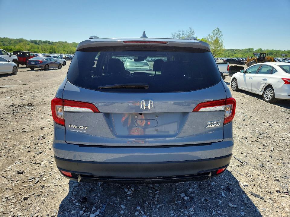 50346496 :رقم المزاد ، 5FNYF6H24NB056011 vin ، 2022 Honda Pilot مزاد بيع