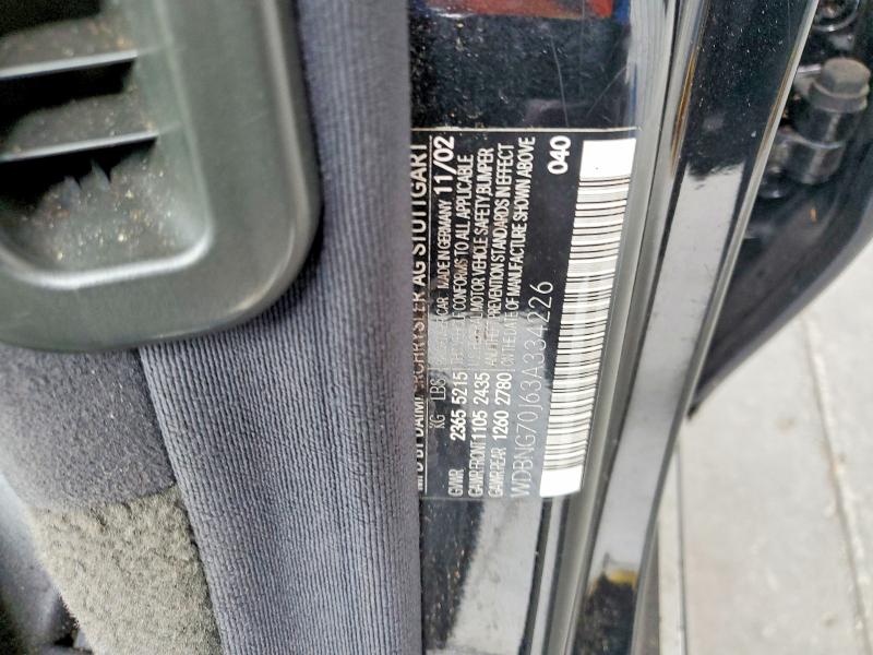 Auction sale of the 2003 Mercedes-benz S, vin: WDBNG70J63A334226, lot number: 48981656
