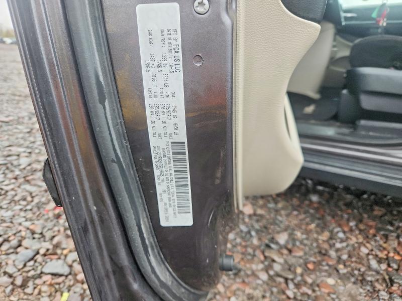 2016 Dodge Grand Caravan მანქანა იყიდება აუქციონზე, vin: 2C4RDGBG7GR169625, აუქციონის ნომერი: 47661586