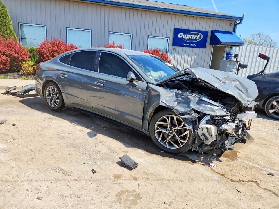 2021 Hyundai Sonata მანქანა იყიდება აუქციონზე, vin: KMHL64JA9MA158620, აუქციონის ნომერი: 49215146