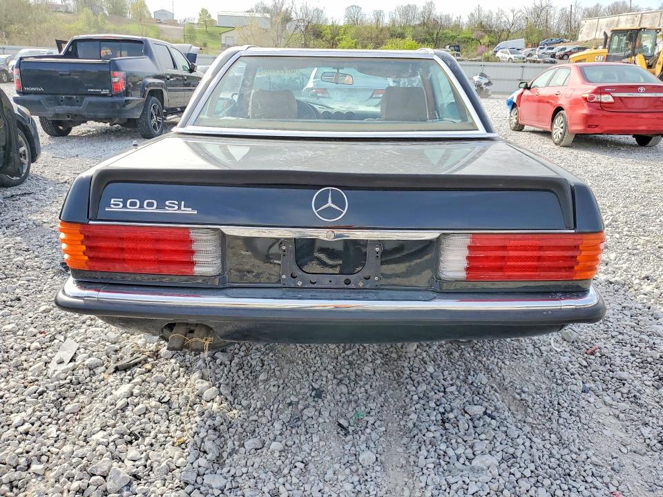 48091006 :رقم المزاد ، WDB1070461A008838 vin ، 1984 Mercedes Benz 500 مزاد بيع
