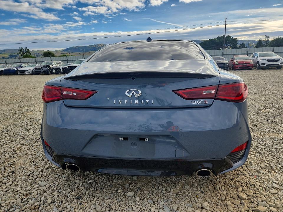 Auction sale of the 2022 Infiniti Q60, vin: JN1FV7LK5NM660104, lot number: 50495396