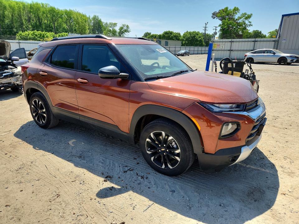 Aukcja sprzedaży 2021 Chevrolet Trailblazer, vin: KL79MPS28MB017526, numer aukcji: 49308936