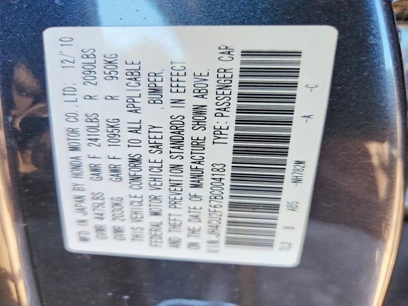 Продаж на аукціоні авто 2011 Acura Tsx, vin: JH4CU2F67BC004183, номер лоту: 48953246