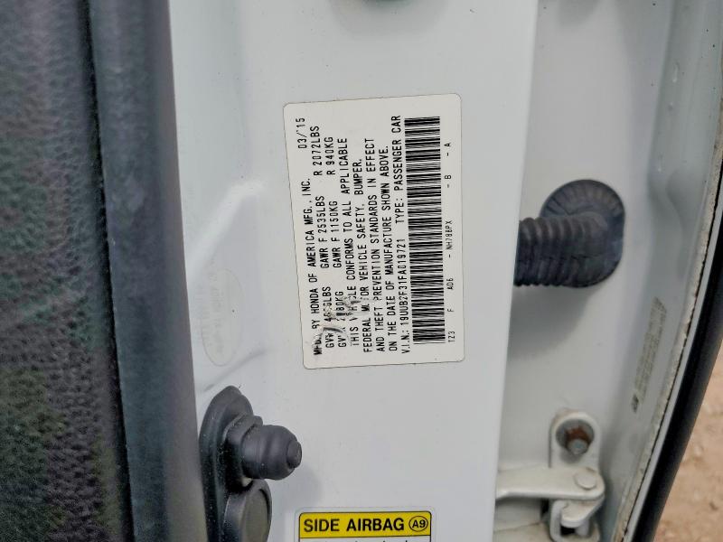 2015 Acura Tlx მანქანა იყიდება აუქციონზე, vin: 19UUB2F31FA019721, აუქციონის ნომერი: 50016986