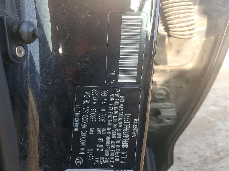 51466896 :رقم المزاد ، 3KPFL4A72HE012271 vin ، 2017 Kia Forte مزاد بيع
