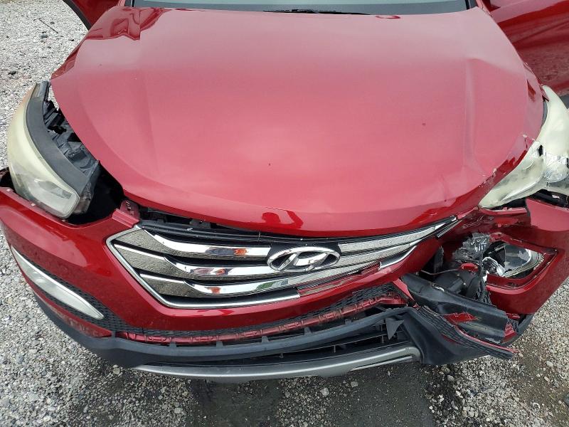 2013 Hyundai Santa Fe Sport მანქანა იყიდება აუქციონზე, vin: 5XYZU3LA9DG074955, აუქციონის ნომერი: 51718046