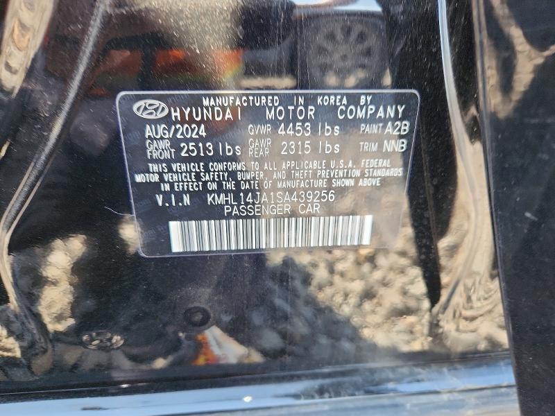 Продаж на аукціоні авто 2025 Hyundai Sonata, vin: KMHL14JA1SA439256, номер лоту: 50510606