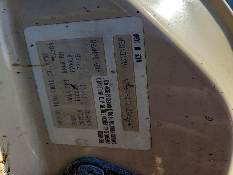 Aukcja sprzedaży 1984 Mazda Rx7, vin: JM1FB3310E0819639, numer aukcji: 49988806