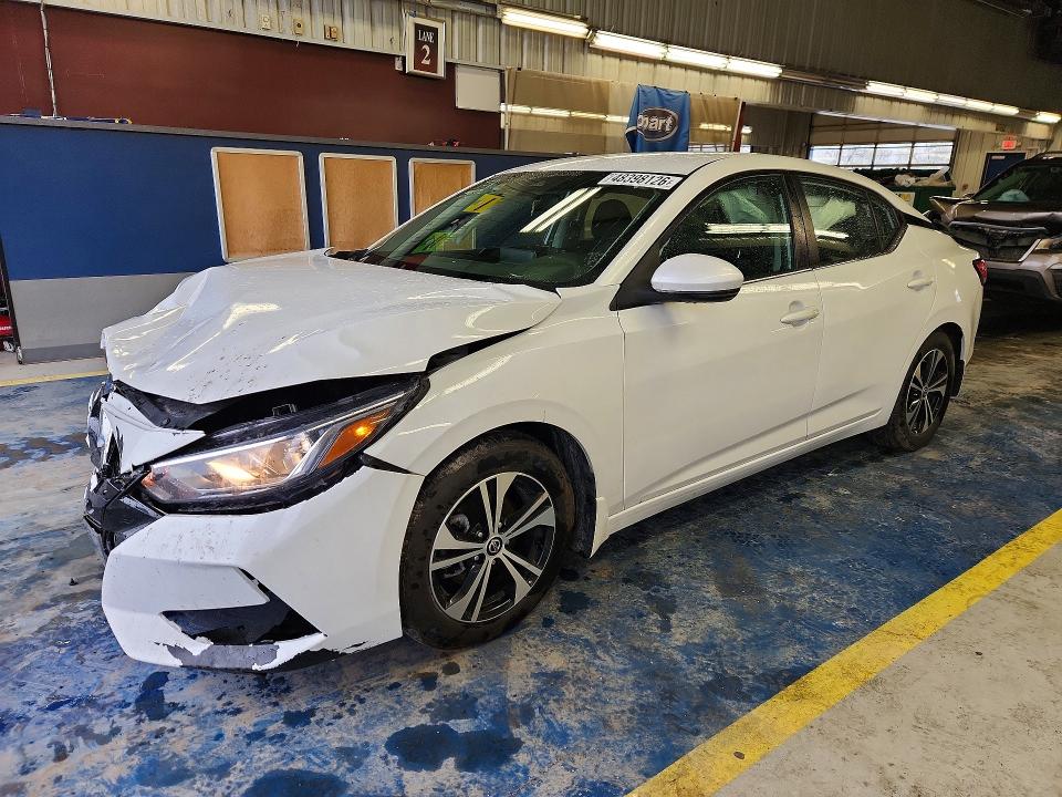 48398126 :رقم المزاد ، 3N1AB8CVXLY271150 vin ، 2020 Nissan Sentra مزاد بيع