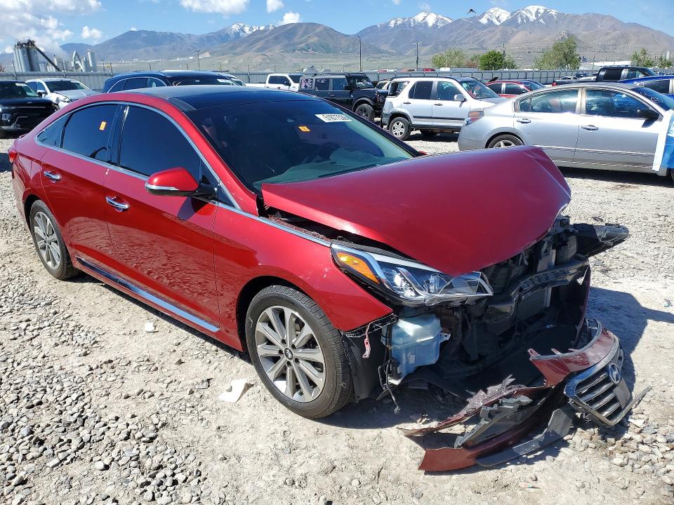 51877536 :رقم المزاد ، 5NPE34AF4GH324119 vin ، 2016 Hyundai Sonata مزاد بيع