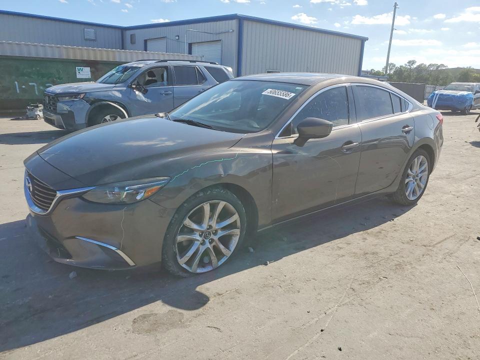 2017 Mazda 6 მანქანა იყიდება აუქციონზე, vin: JM1GL1V55H1124240, აუქციონის ნომერი: 50655586