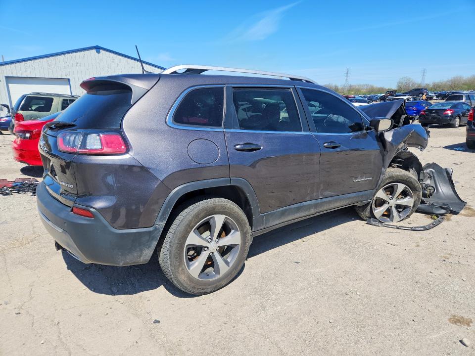 50501316 :رقم المزاد ، 1C4PJMDX9KD138562 vin ، 2019 Jeep Cherokee مزاد بيع