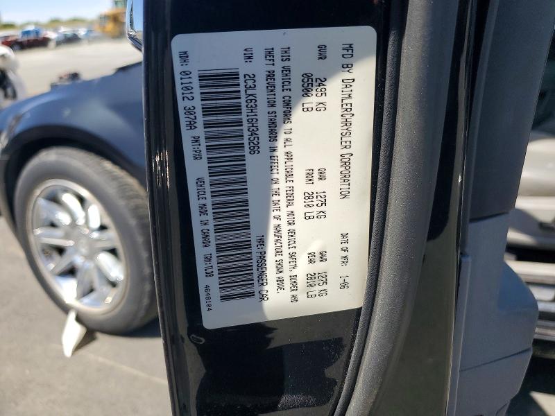 Продажа на аукционе авто 2006 Chrysler 300c, vin: 2C3LK63H16H345266, номер лота: 50188366