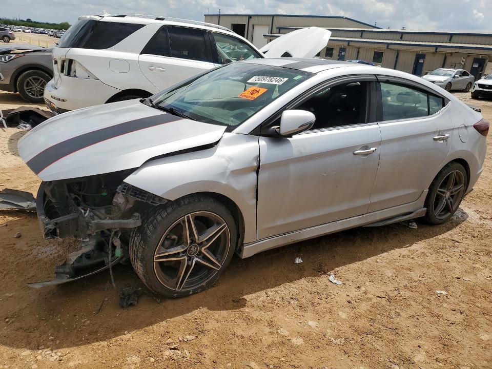 Продаж на аукціоні авто 2019 Hyundai Elantra, vin: KMHD04LB2KU830007, номер лоту: 50978246