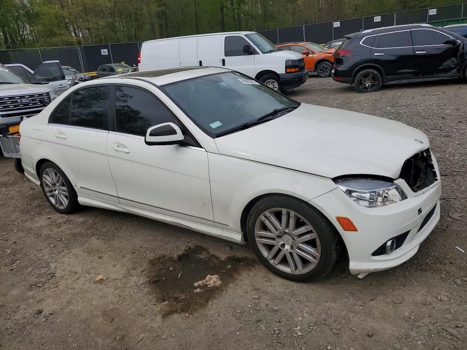 2009 Mercedes-benz C მანქანა იყიდება აუქციონზე, vin: WDDGF54X39R054814, აუქციონის ნომერი: 49865396