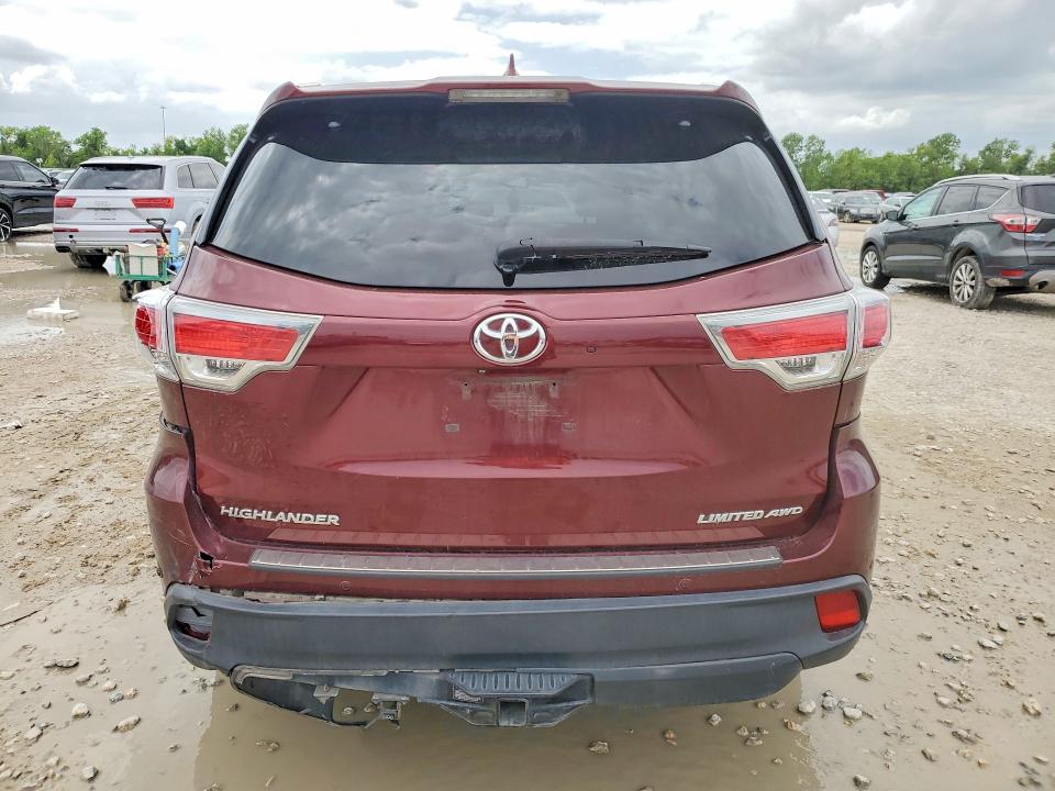 Aukcja sprzedaży 2014 Toyota Highlander, vin: 5TDDKRFH7ES065848, numer aukcji: 49937896
