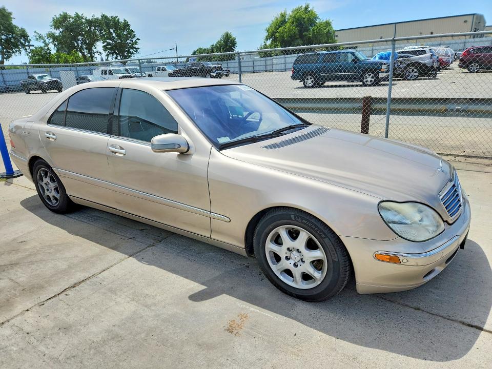 Aukcja sprzedaży 2002 Mercedes-benz S, vin: WDBNG75J52A248025, numer aukcji: 50222676