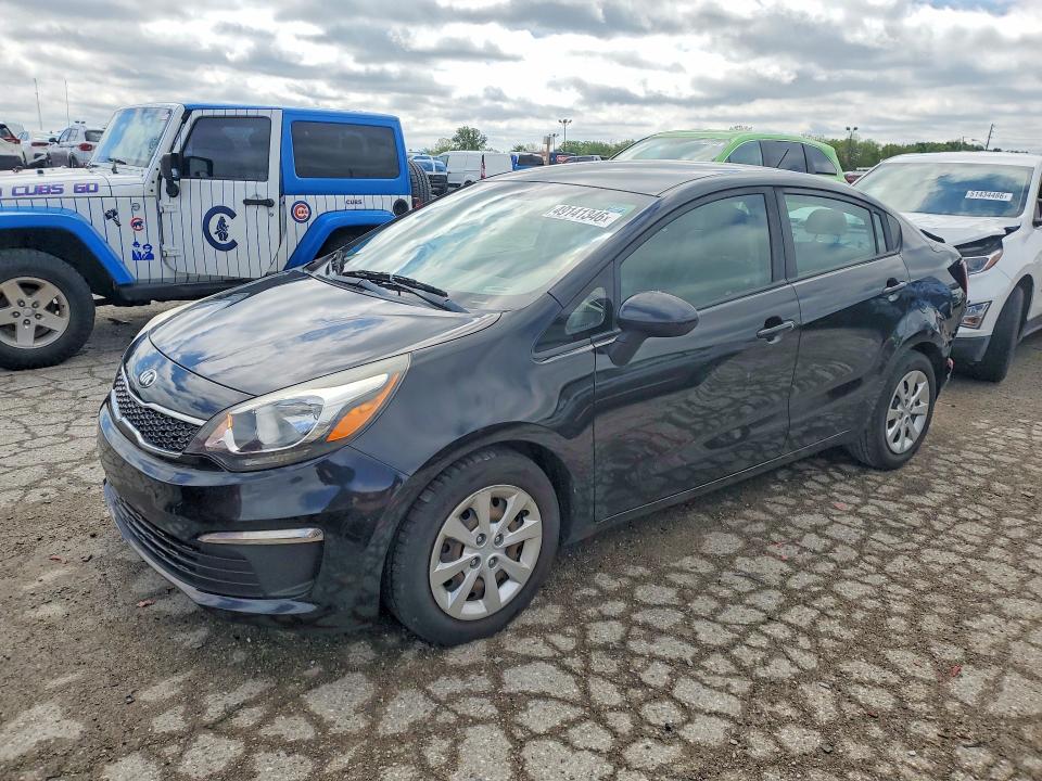 2017 Kia Rio მანქანა იყიდება აუქციონზე, vin: KNADN4A38H6086280, აუქციონის ნომერი: 49141346