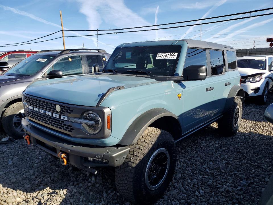 Продаж на аукціоні авто 2021 Ford Bronco, vin: 1FMEE5DP9MLA96190, номер лоту: 47741366