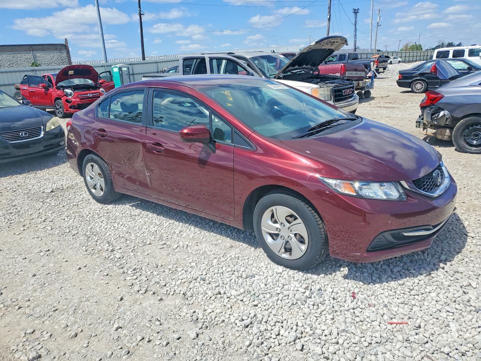 50547696 :رقم المزاد ، 19XFB2F50FE101543 vin ، 2015 Honda Civic مزاد بيع