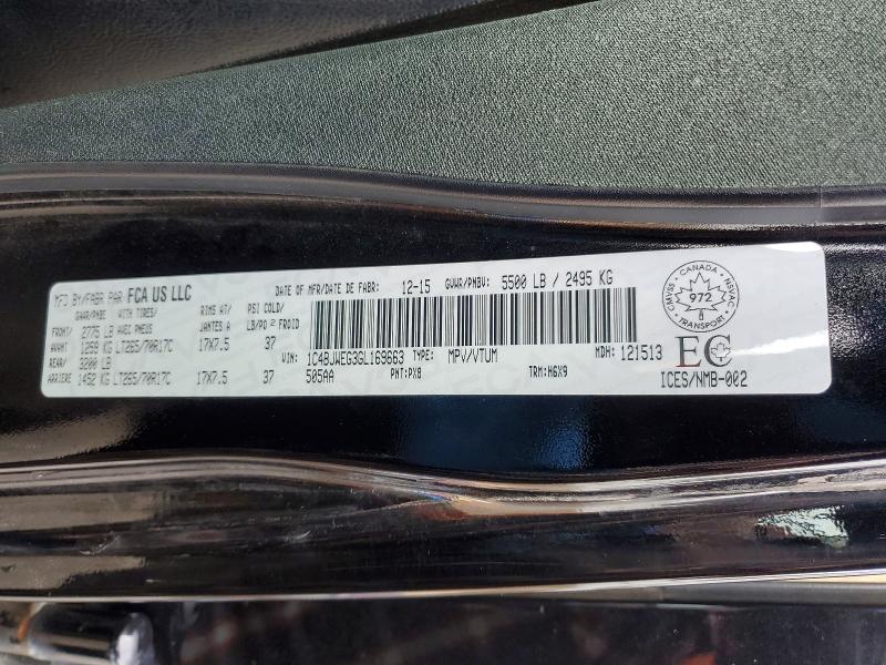 Aukcja sprzedaży 2016 Jeep Wrangler Unlimited, vin: 1C4BJWEG3GL169663, numer aukcji: 48599386
