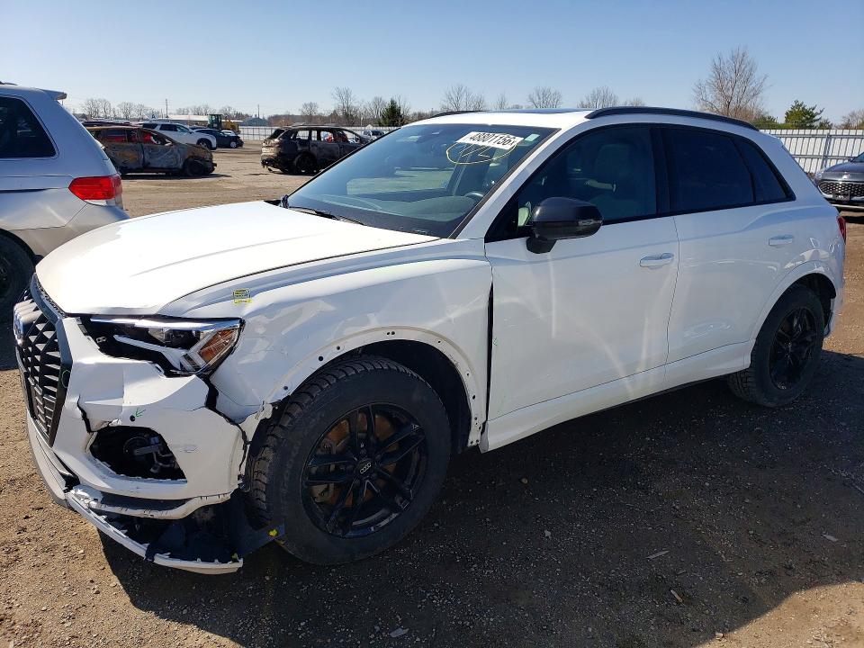 Aukcja sprzedaży 2023 Audi Q3 Komfort 45 2.0 Tfsi 4dr Awd, vin: WA1AECF32P1039485, numer aukcji: 48801156