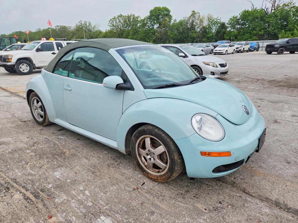 2006 Volkswagen New Beetle მანქანა იყიდება აუქციონზე, vin: 3VWRF31YX6M310980, აუქციონის ნომერი: 50347936