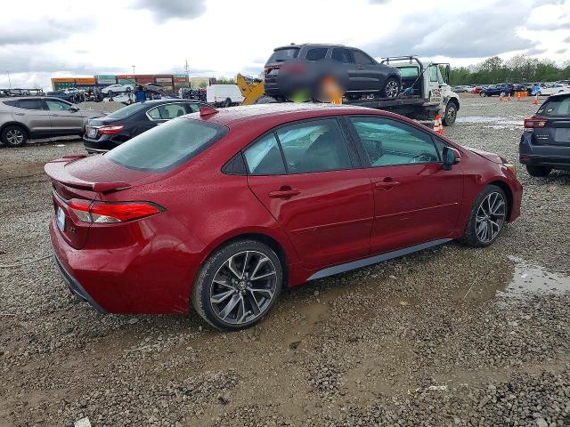 52052246 :رقم المزاد ، 5YFP4MCE7NP101406 vin ، 2022 Toyota Corolla مزاد بيع