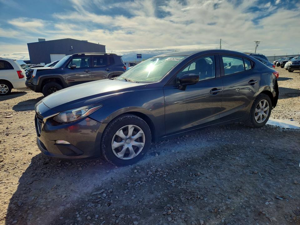 49283146 :رقم المزاد ، JM1BM1T72F1234641 vin ، 2015 Mazda 3 مزاد بيع