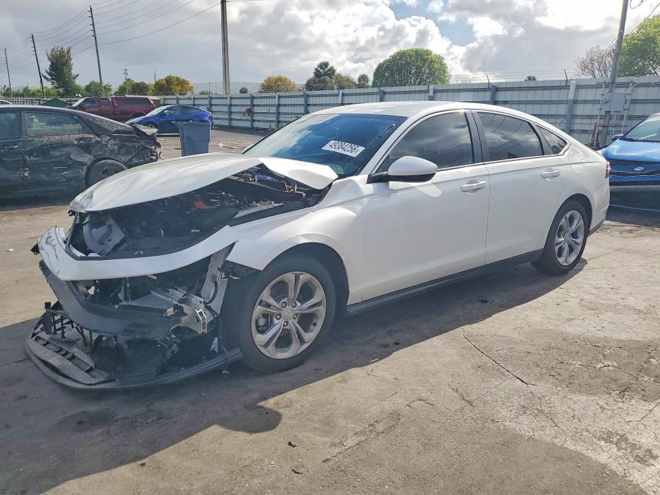 Auction sale of the 2025 Honda Accord, vin: 1HGCY1F21SA078077, lot number: 49384256